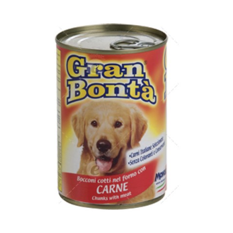 Vlažna hrana za pse Monge Gran Bonta govedina 400gr